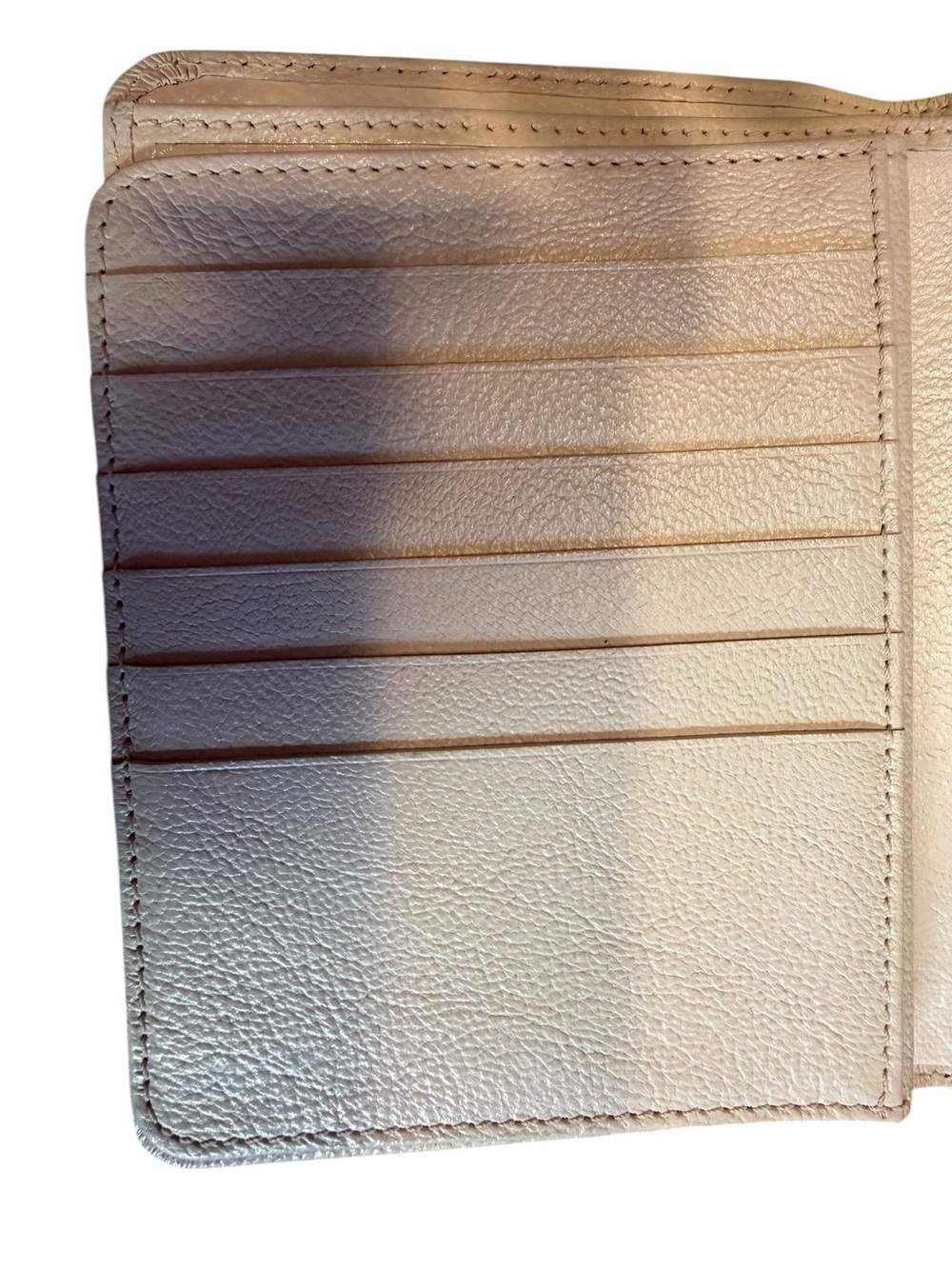 Celine Vintage Pink Embossed Macadama Bifold Compact Wallet - Picture 7 of 10